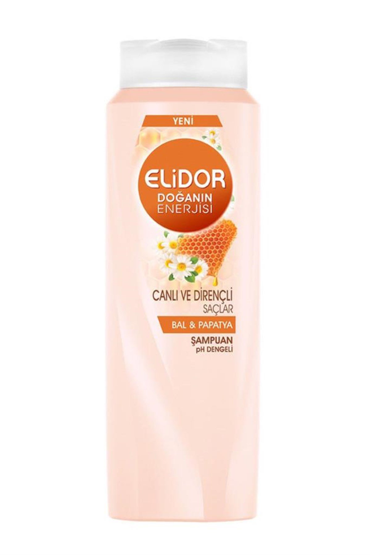 Elidor Canlı ve Dirençli Saçlar Bal ve Papatya Şampuan 500 Ml