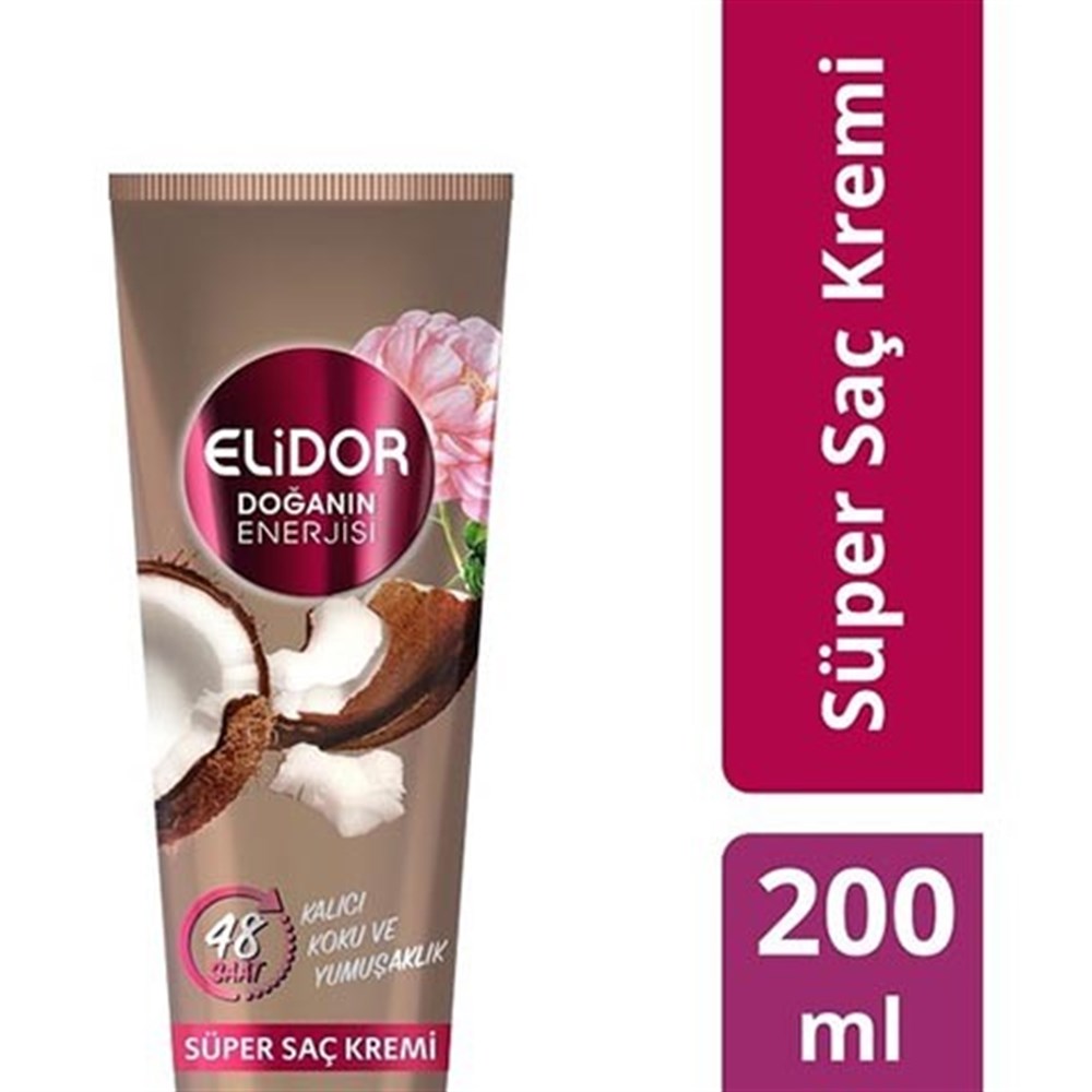 Elidor Doğanın Enerjisi Hindistan Cevizi Saç Kremi 200 Ml