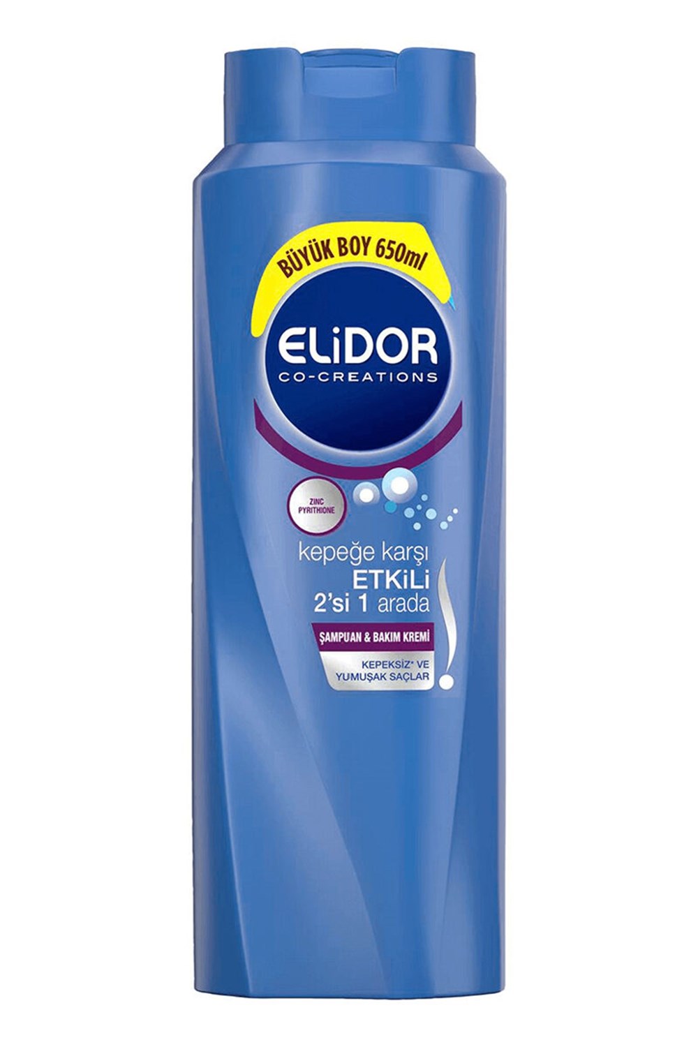 Elidor Kepeğe Karşı 2 si 1 Arada Şampuan ve Bakım Kremi 650 Ml