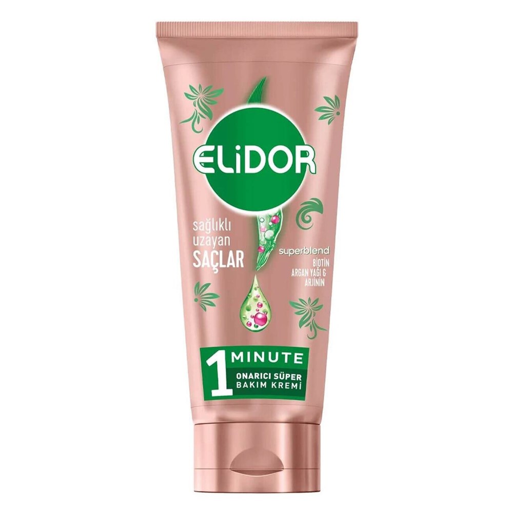 Elidor Süper Saç Kremi 170 Ml Biotin Argan Yağı Arjinin