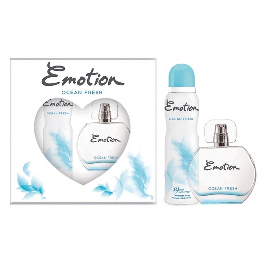 Emotion Ocean Fresh Edt 50 Ml + Deodorant Kadın Parfüm Seti 150 Ml