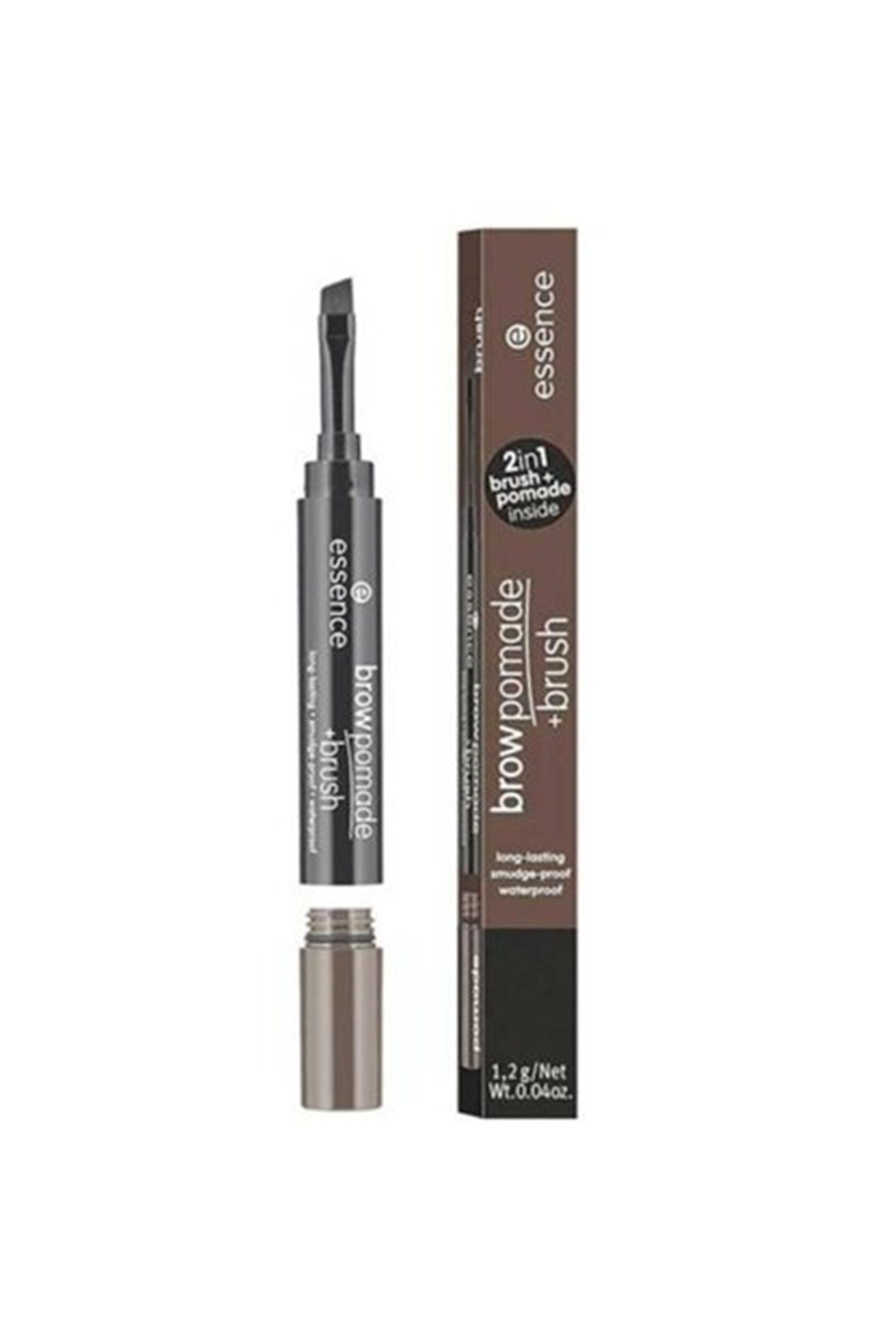 Essence Brow Pomade + Brush 04