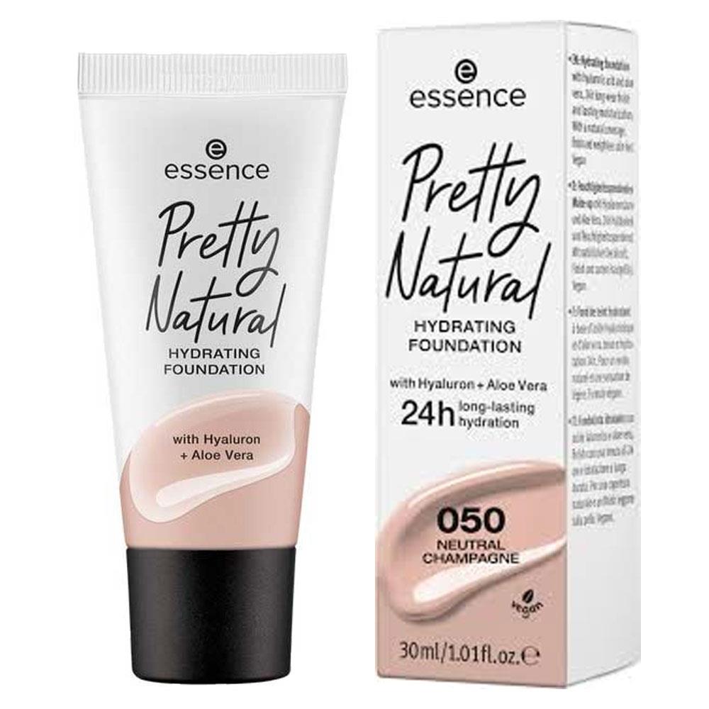 Essence Moisturizing Foundation Pretty Natural 050 Neutral Champagne