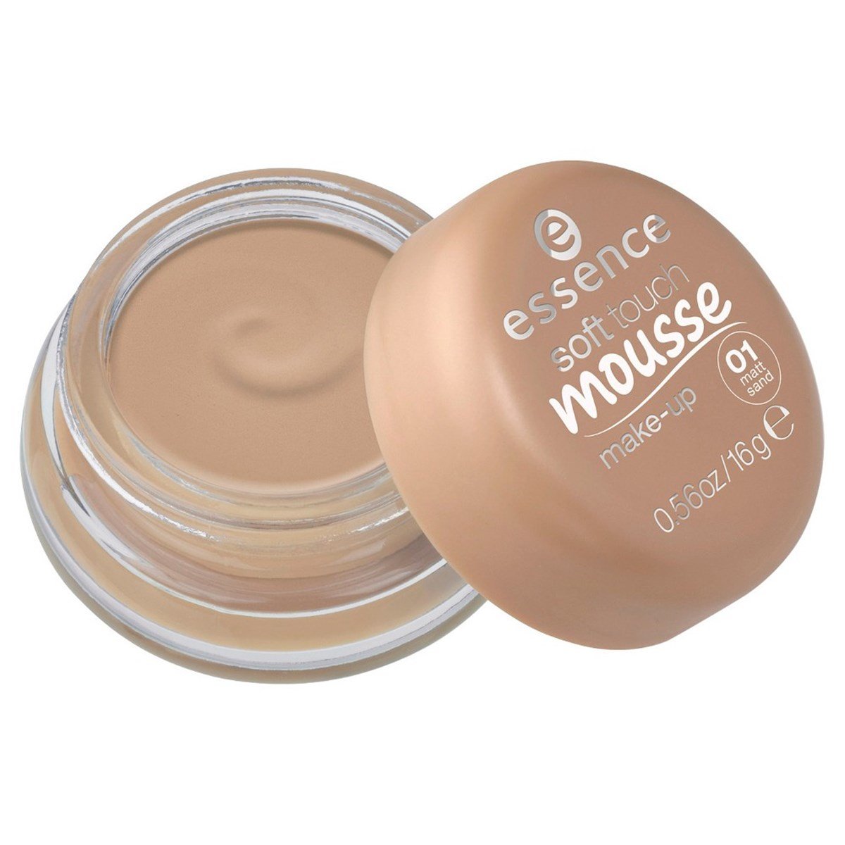 Essence Soft Touch Mousse Mat Köpük Fondöten No 01