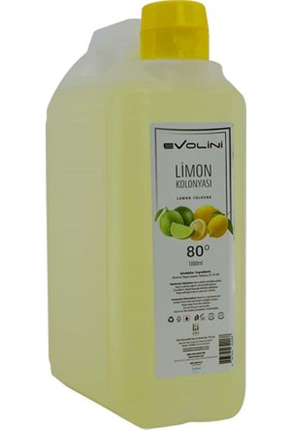 Evolini Limon Kolonyası 5 Lt
