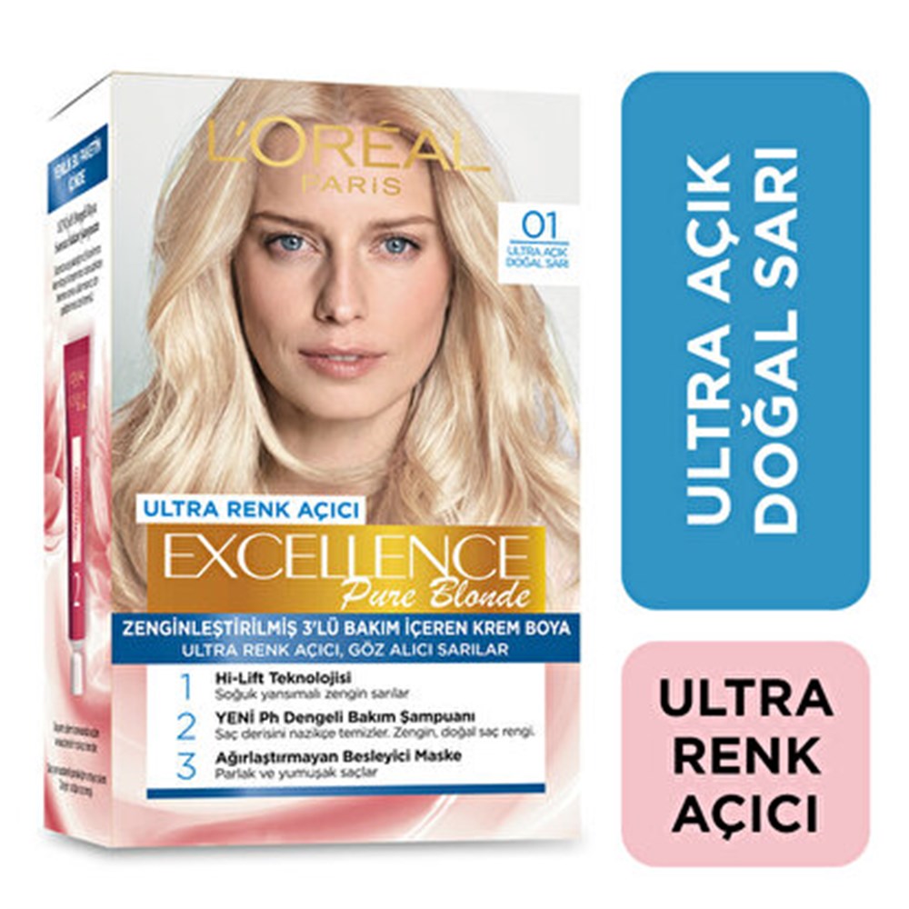 Excellence 01 Set Saç Boyası
