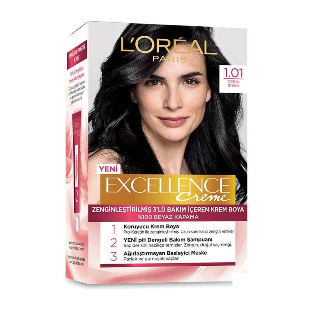 Excellence 1.01 Set Saç Boyası