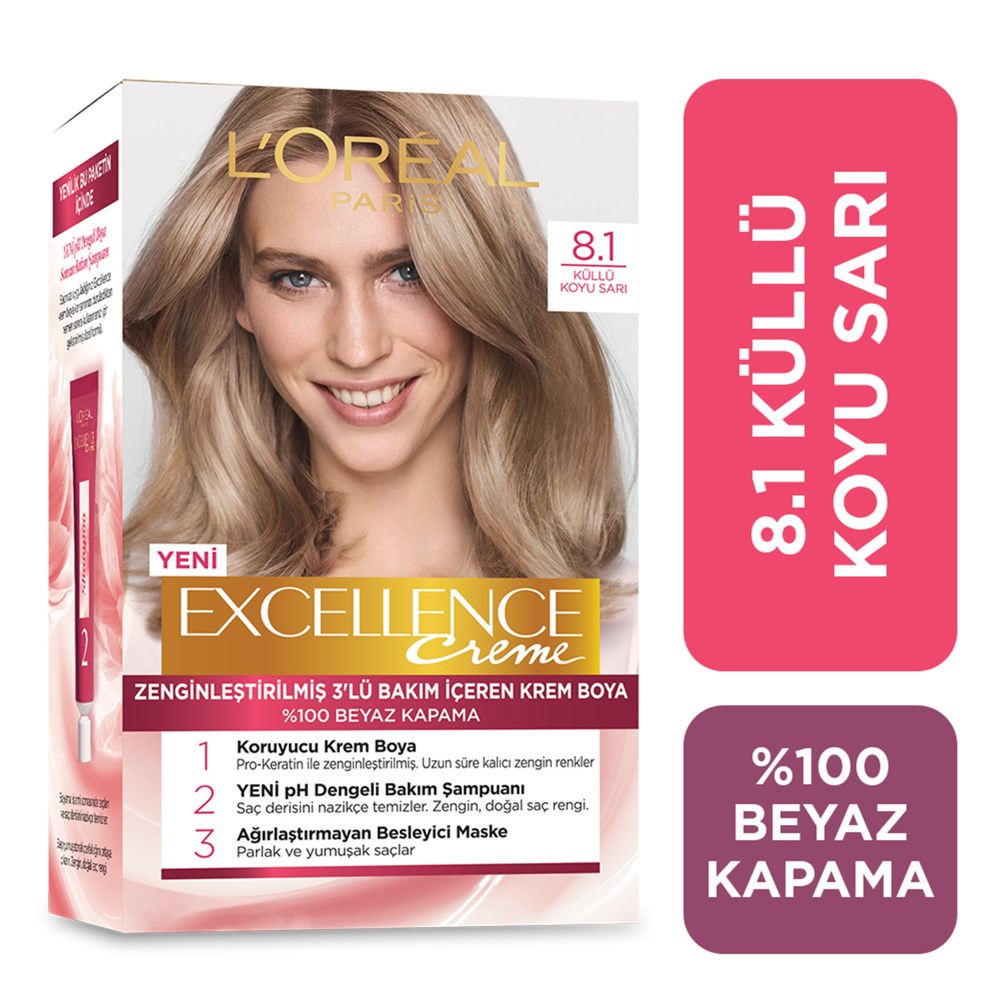 Excellence 8.1 Set Saç Boyası