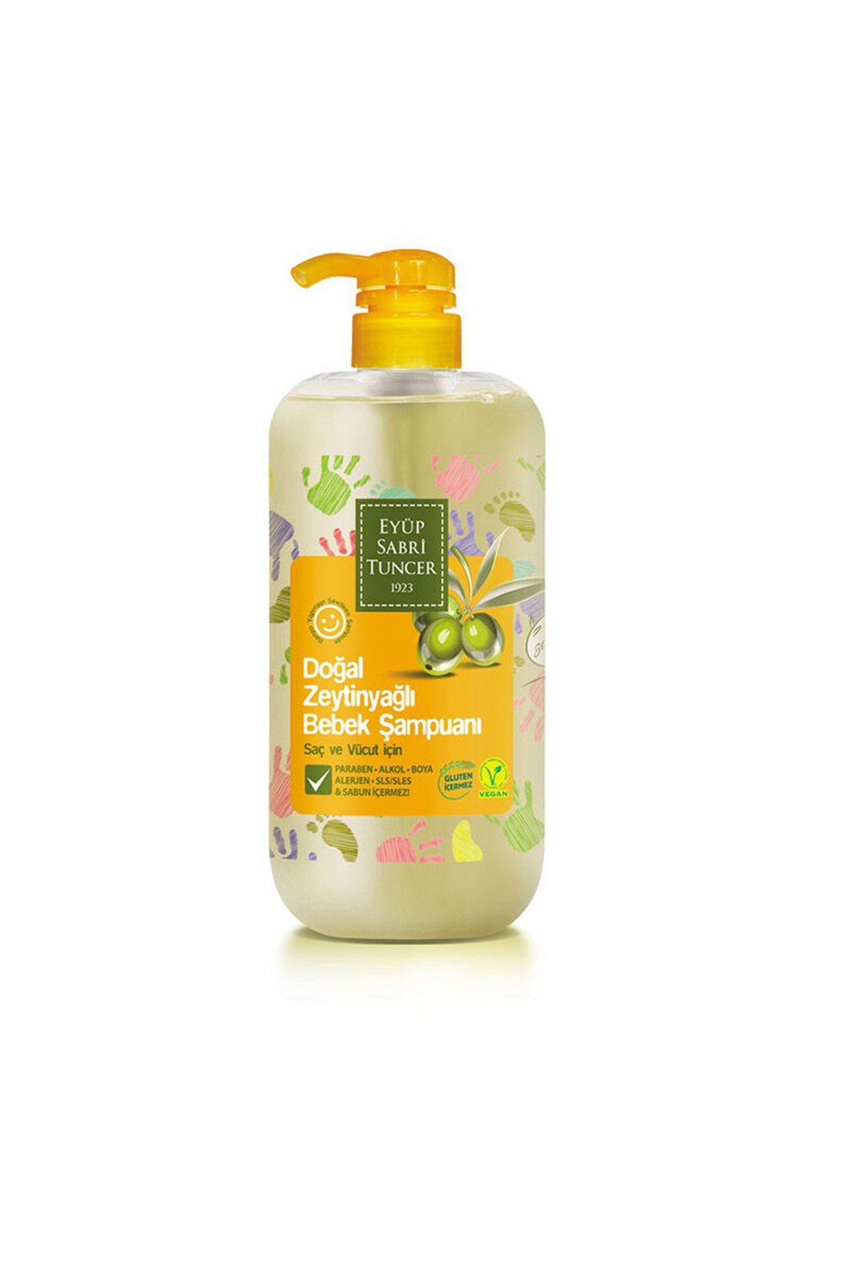 Eyüp Sabri Tuncer Doğal Zeytinyağlı Bebek Şampuanı 600 Ml