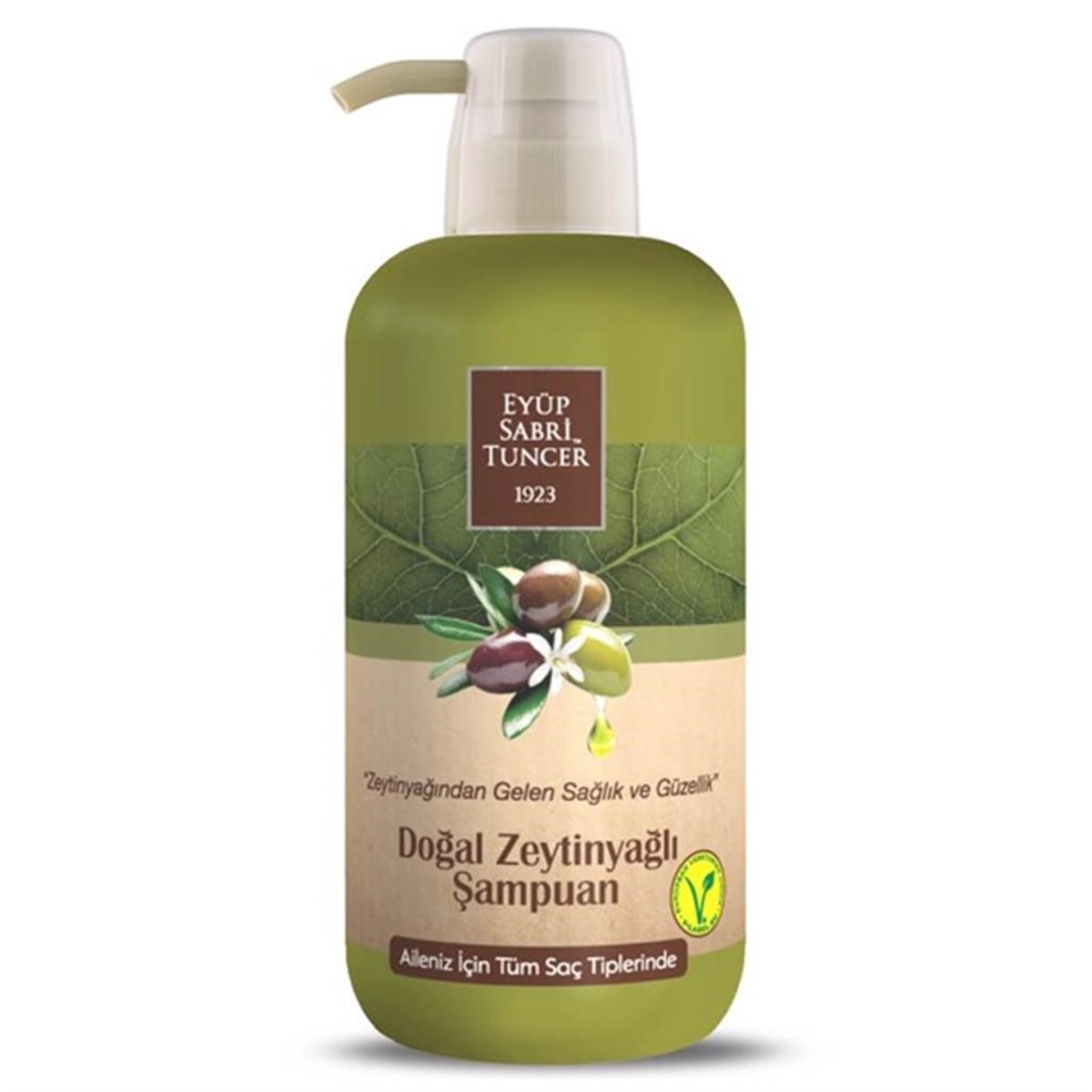 Eyüp Sabri Tuncer Doğal Zeytinyağlı Şampuan 600 Ml
