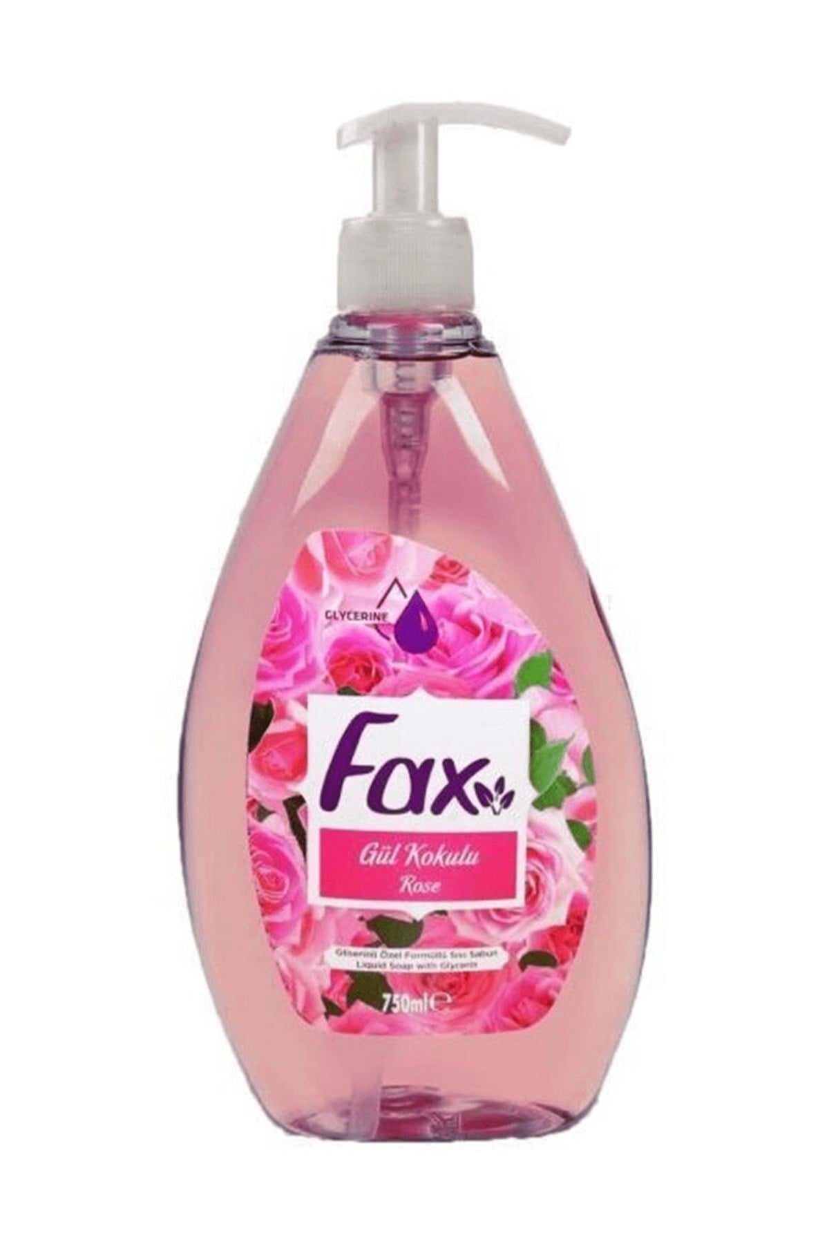 Fax Gül Kokulu Sıvı Sabun 750 Ml