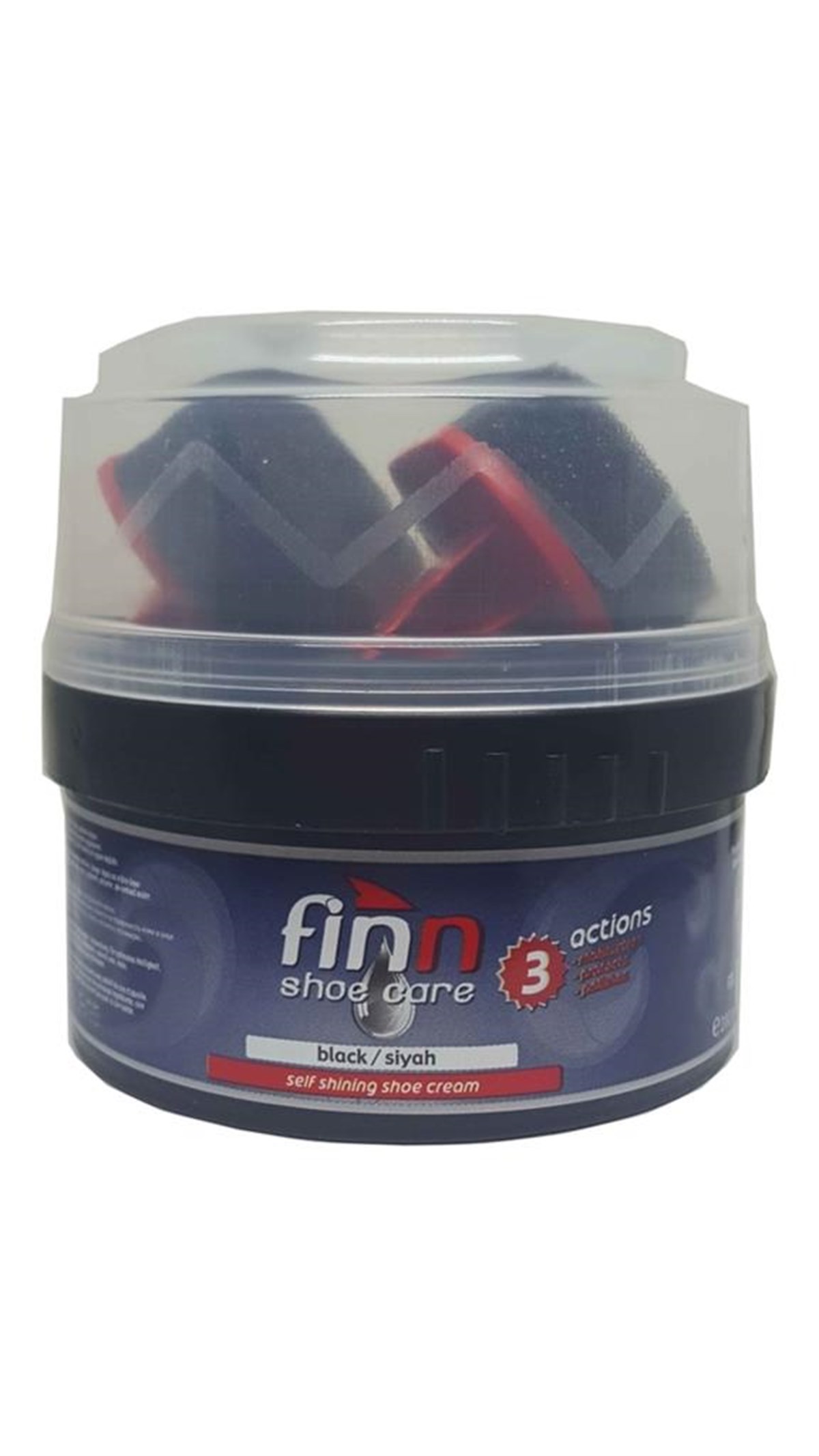 Finn Kendinden Parlayan Krem Ayakkabı Boyası Siyah 200 GR