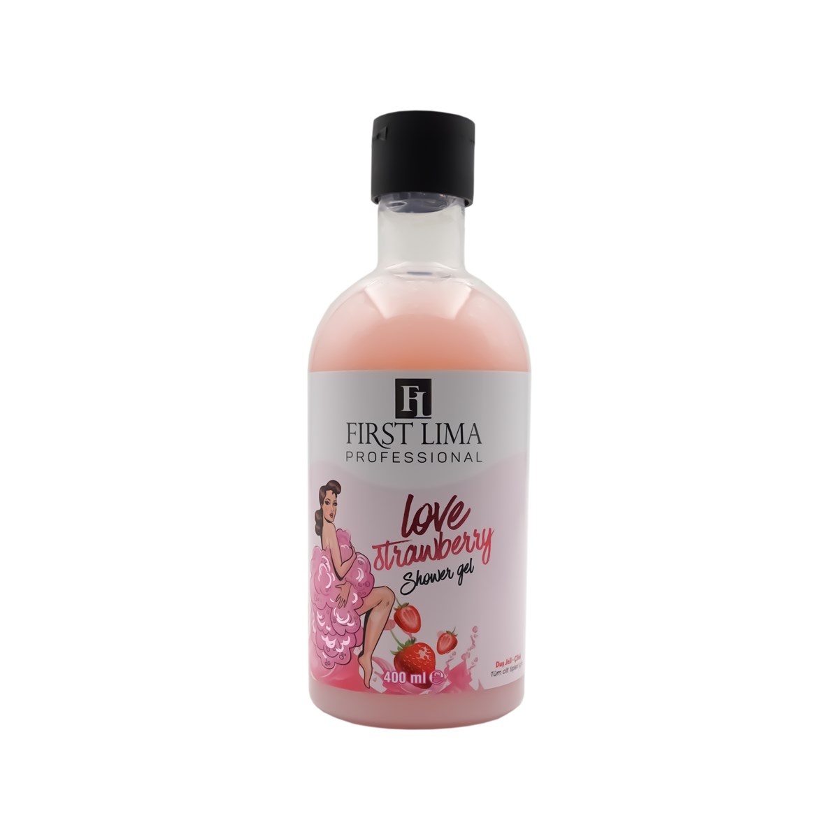 First Lima Love Strawberry Duş Jeli Tüm Cilt Tipleri 400 Ml