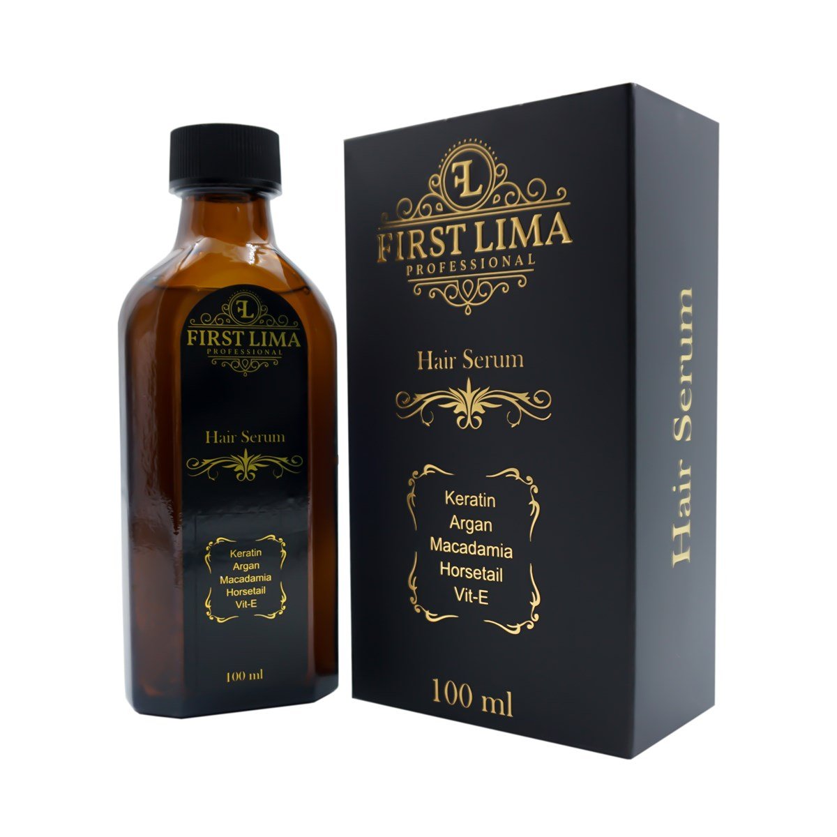 First Lima Saç Serumu Keratin Argan Macadamia Horsetail Vit-E 100 Ml