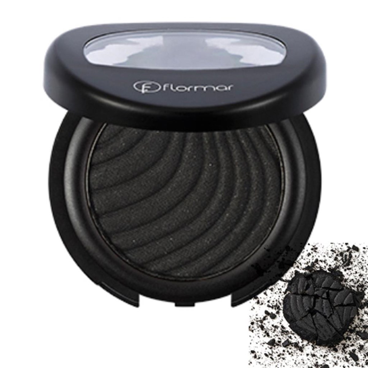 Flormar Göz Farı  MoNo Eyeshadow Pearly Black 04