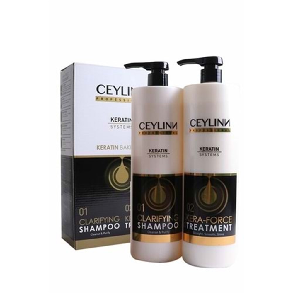 Fonex Ceylinn Keratin Bakım Seti 1000 Ml X2