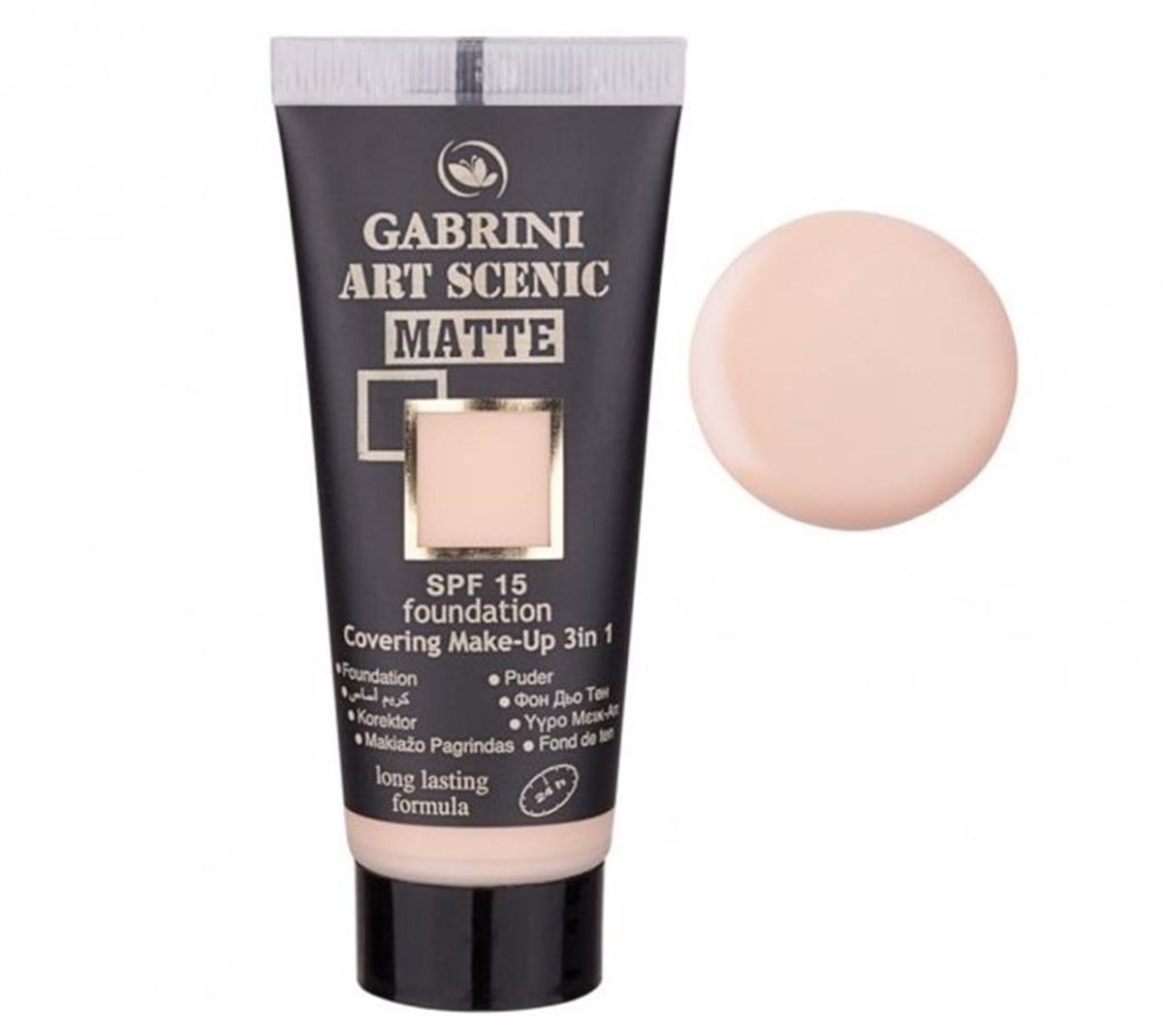 Gabrini Mat Fondöten 3in1 Art Scenıc 2