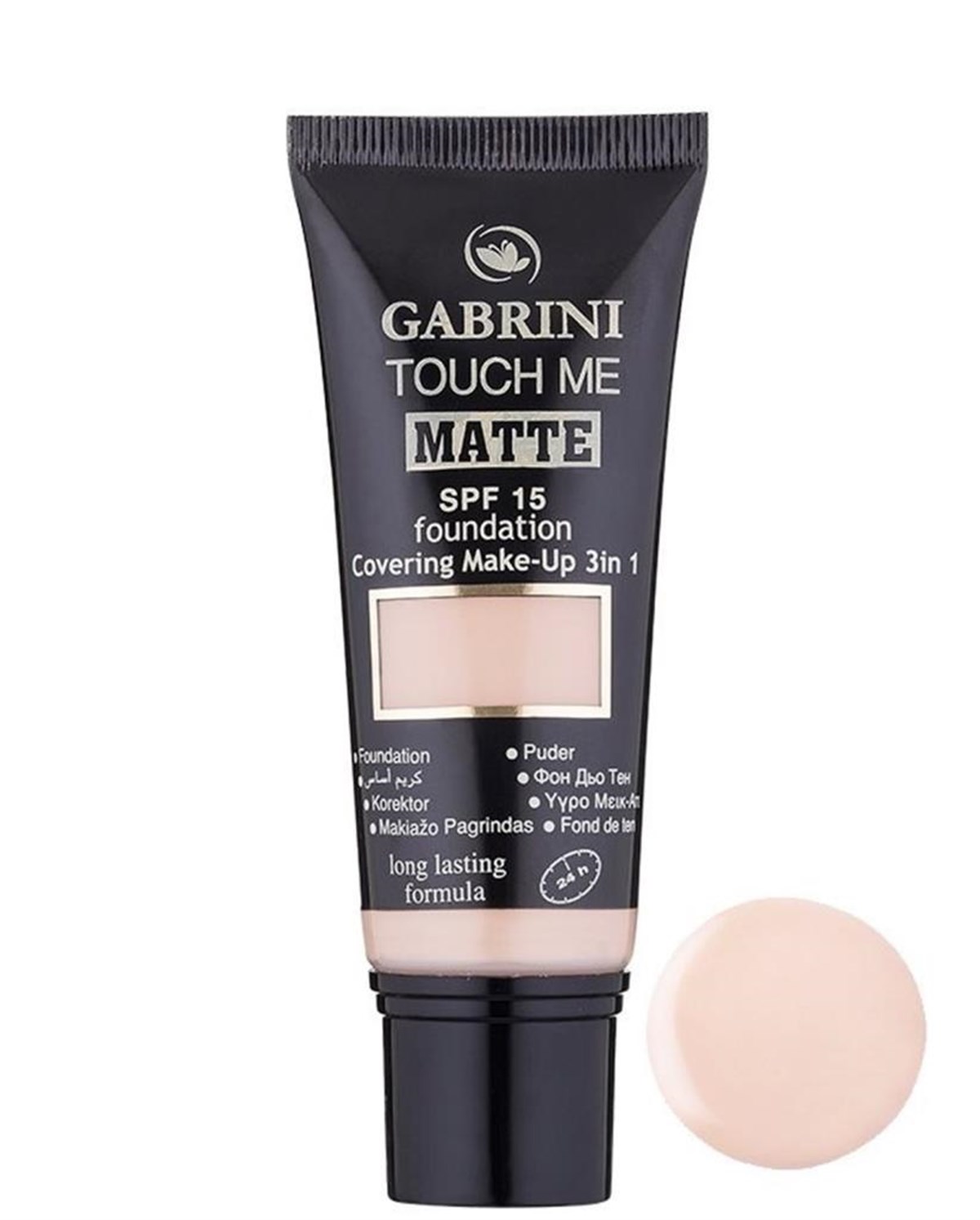 Gabrini Mat Fondöten 3in1 Touch Me2