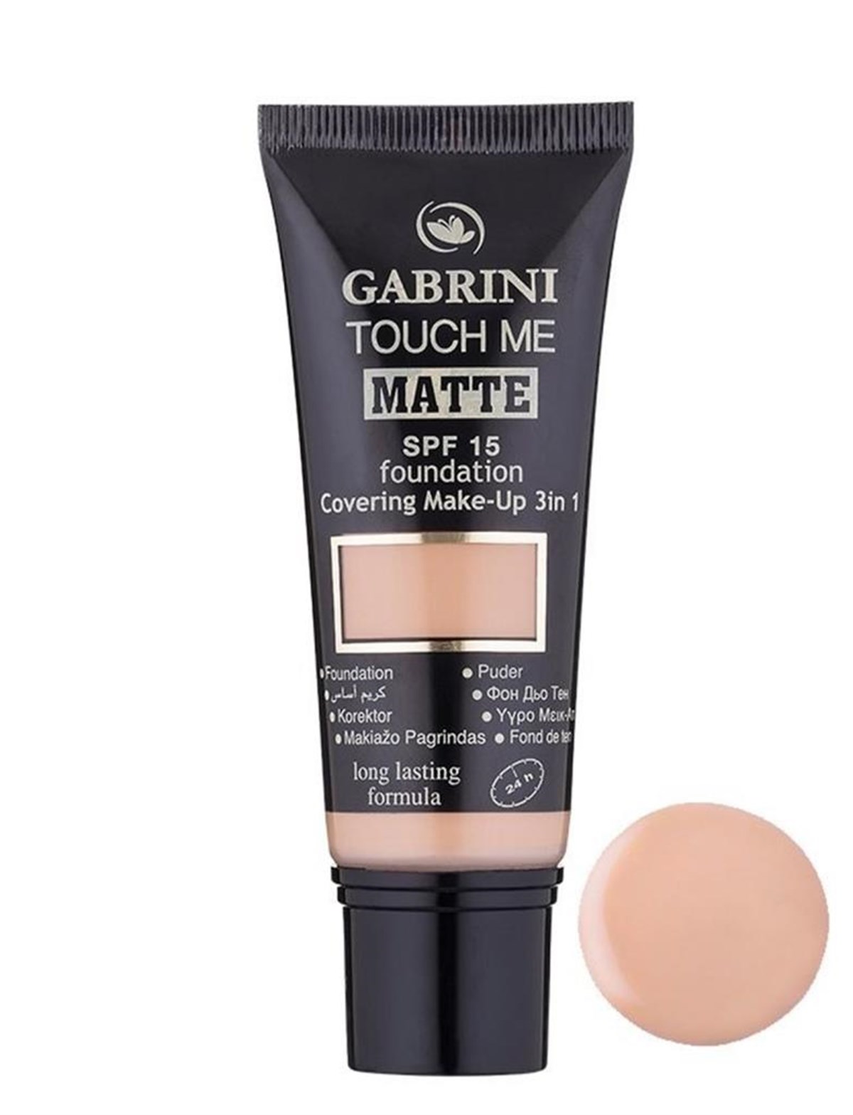 Gabrini Mat Fondöten 3in1 Touch Me3
