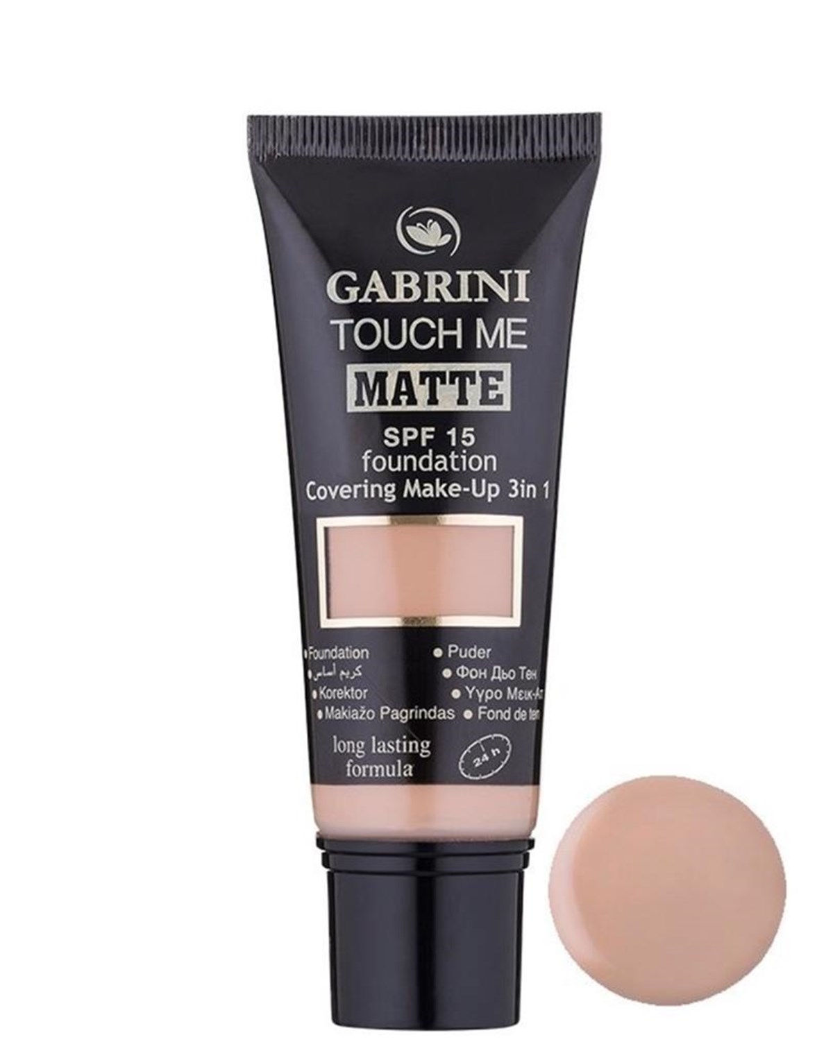 Gabrini Mat Fondöten 3in1 Touch Me4