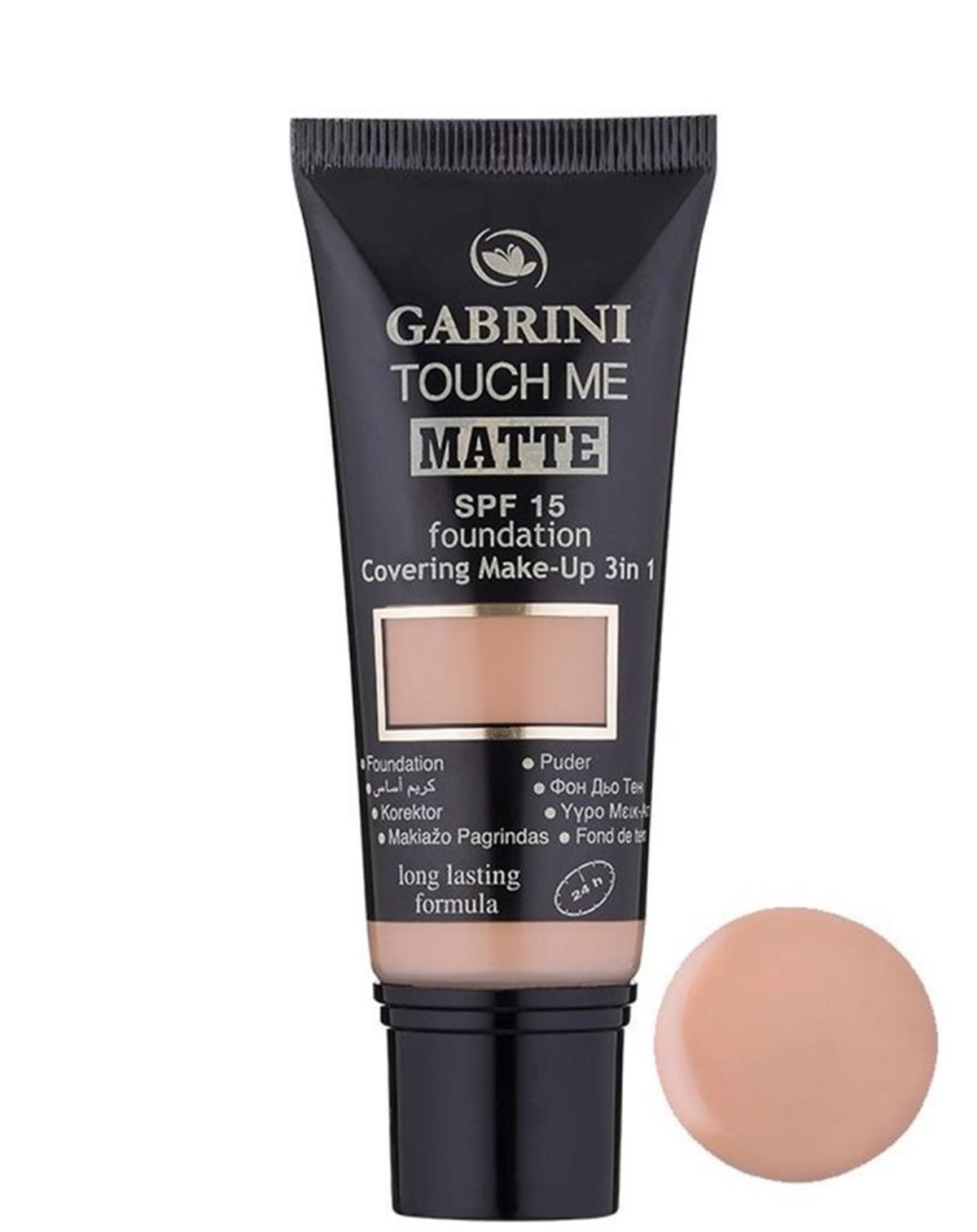 Gabrini Mat Fondöten 3in1 Touch Me5