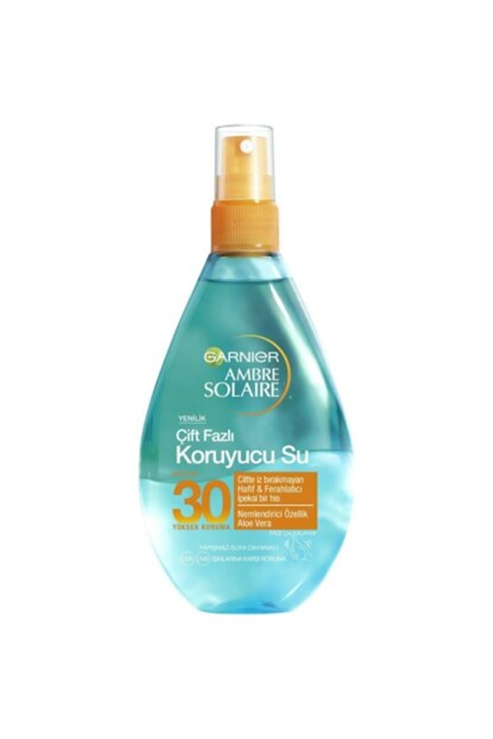 Garnier Ambre Solaire Çift Fazlı Koruyucu Su 150 Ml