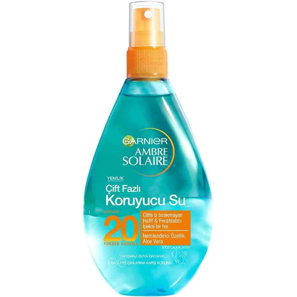 Garnier Ambre Solaire Çift Fazlı Koruyucu Su 150 Ml 20 Gkf