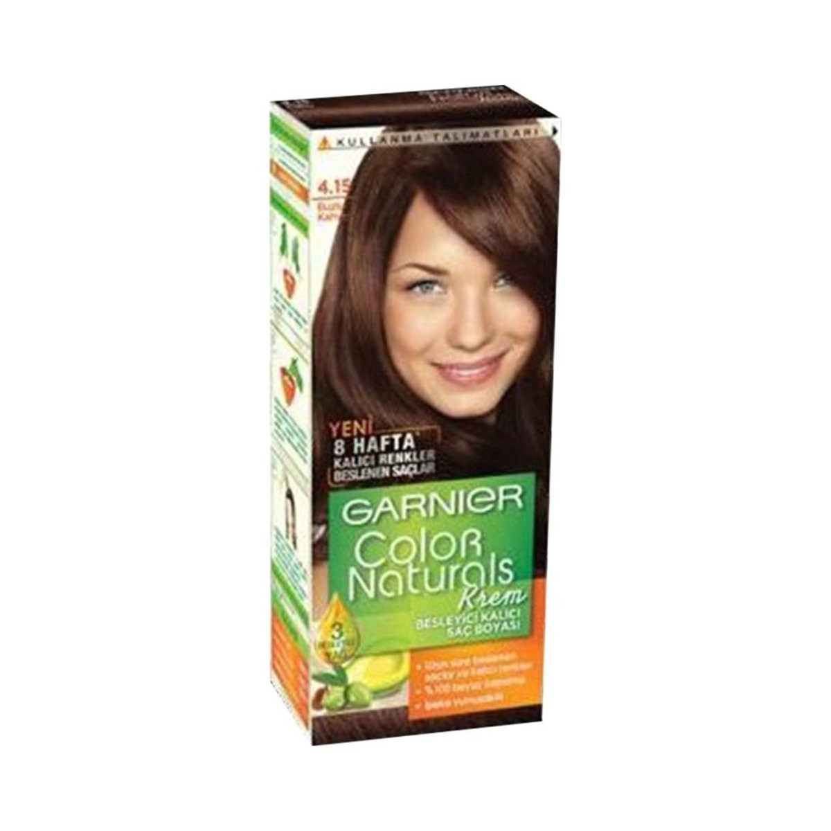Garnier Color Naturals 4.5 Buzlu Kahve Saç Boyası