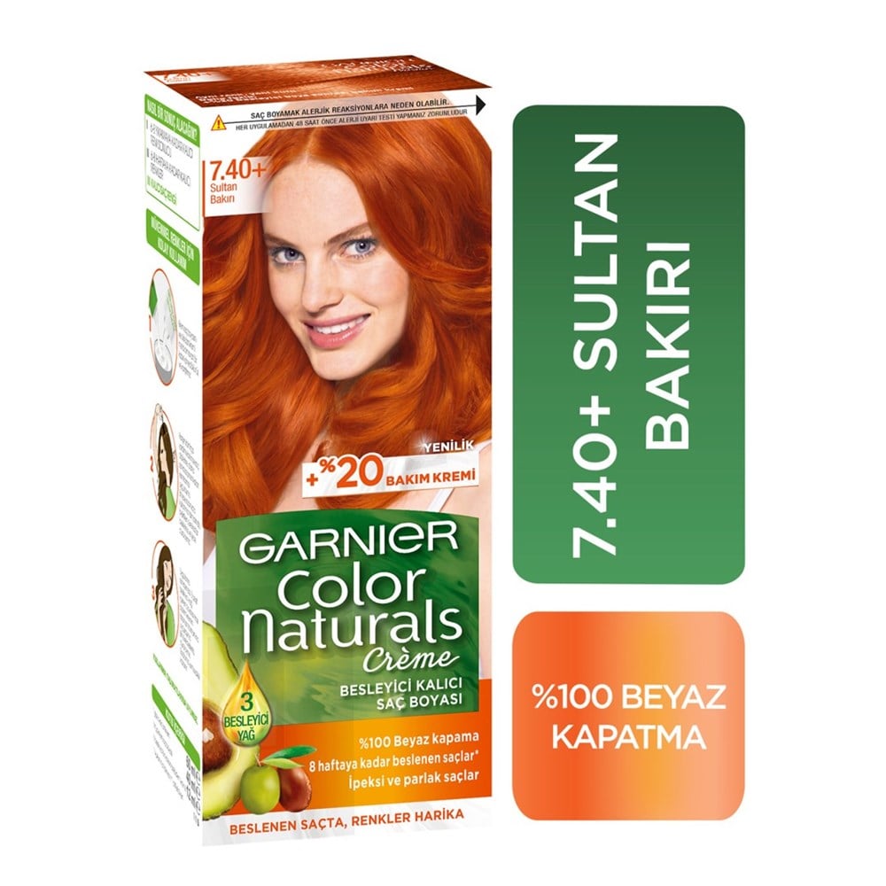 Garnier Color Naturals 7-40 Sultan Bakır