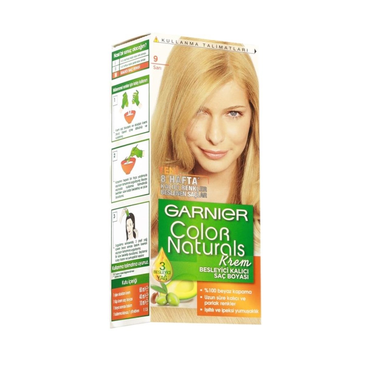 Garnier Color Naturals Saç Boyası 9 Sarı