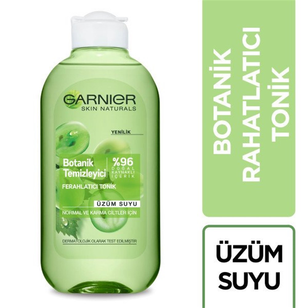 Garnier Ferahlatıcı Botanik Üzüm Tonik Normal Ve Karma 200 Ml