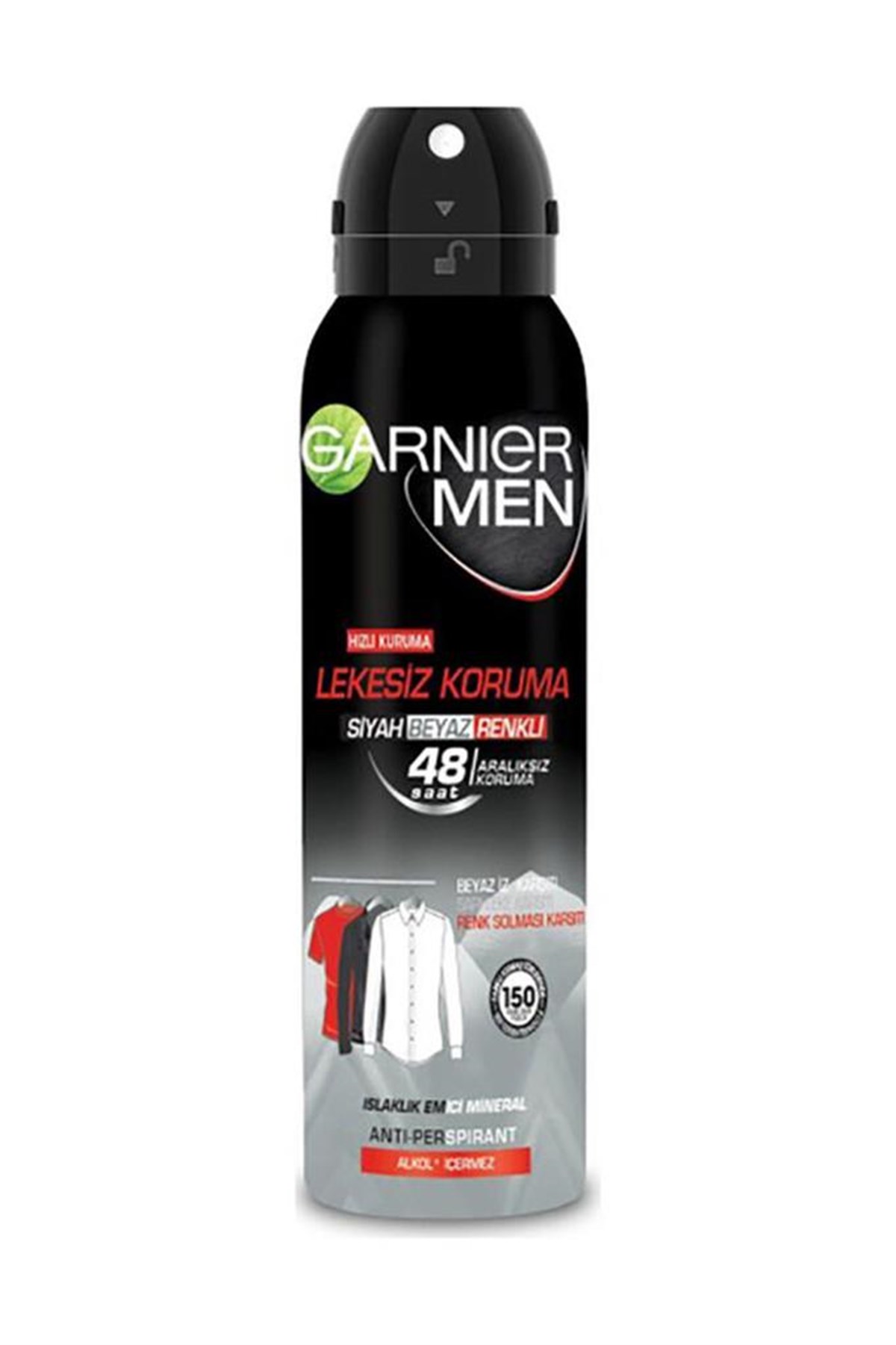 Garnier Men Lekesiz Koruma Deodorant 150 Ml