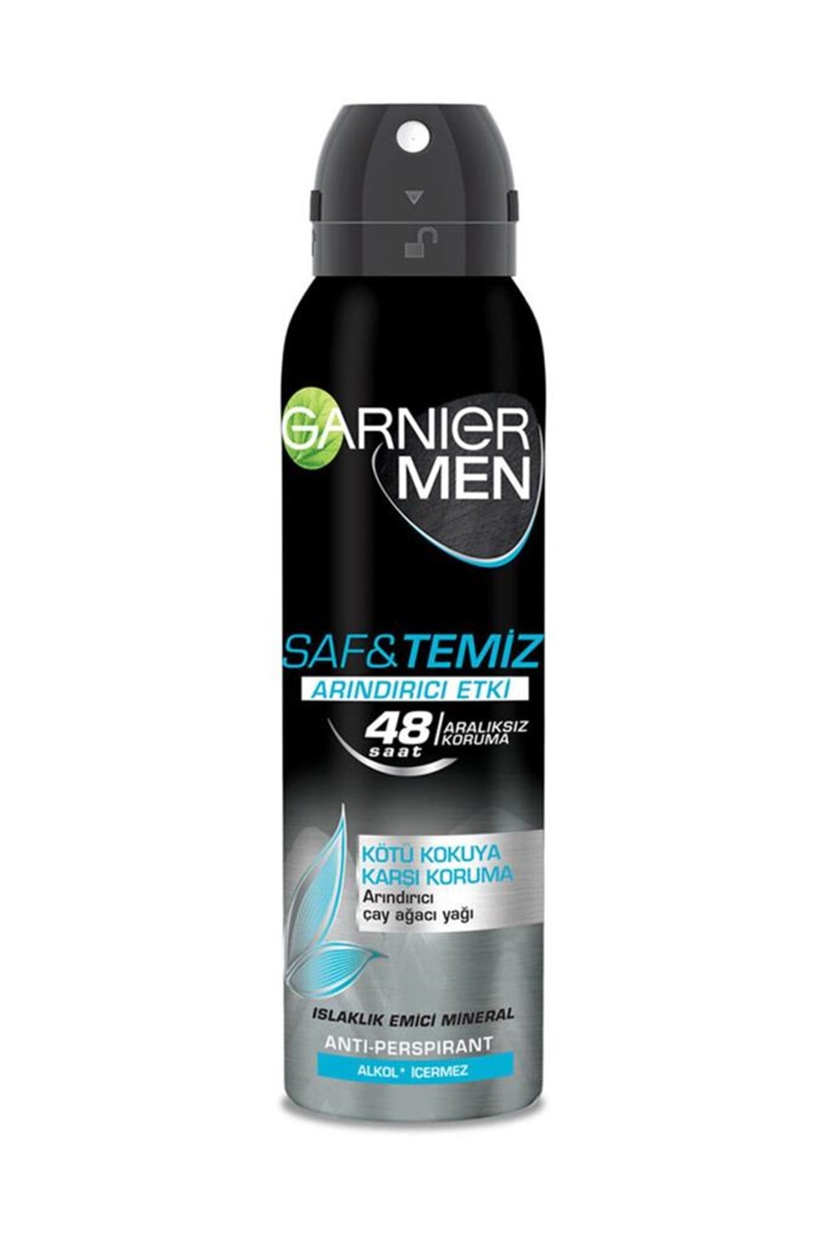 Garnier Men Saf ve Temiz Deodorant 150 Ml