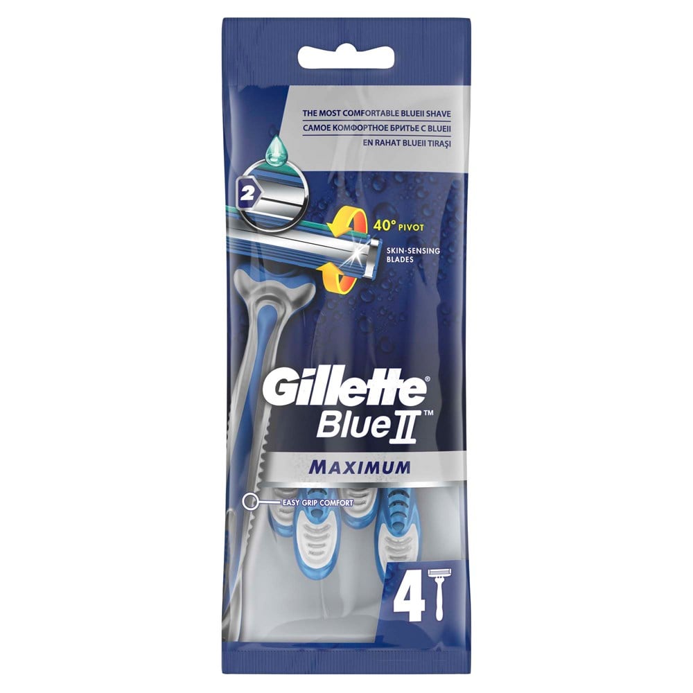 Gillette Blue II Maximum Poşet 4 Lü