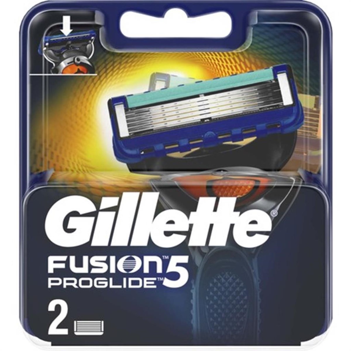 Gillette Fusion ProGlide Yedek Tıraş Bıçağı 2'li