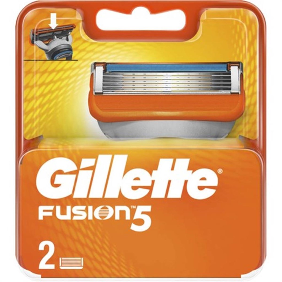 Gillette Fusion Yedek Tıraş Bıçağı 2'li