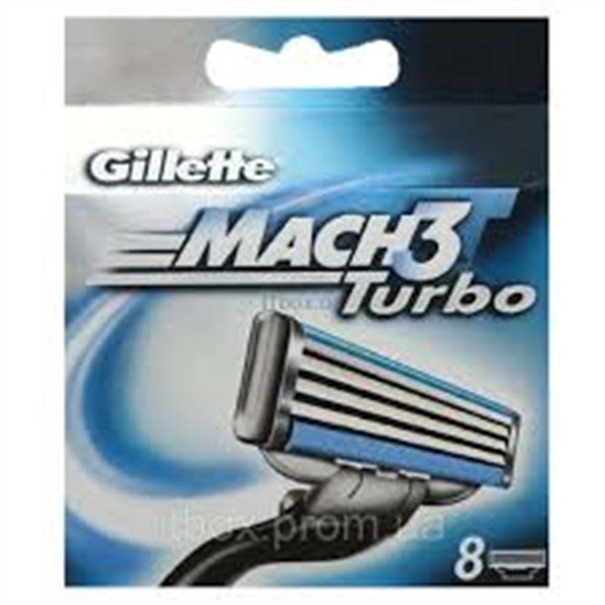 Gillette Mach3 Turbo Yedek Tıraş Bıçağı 8'li