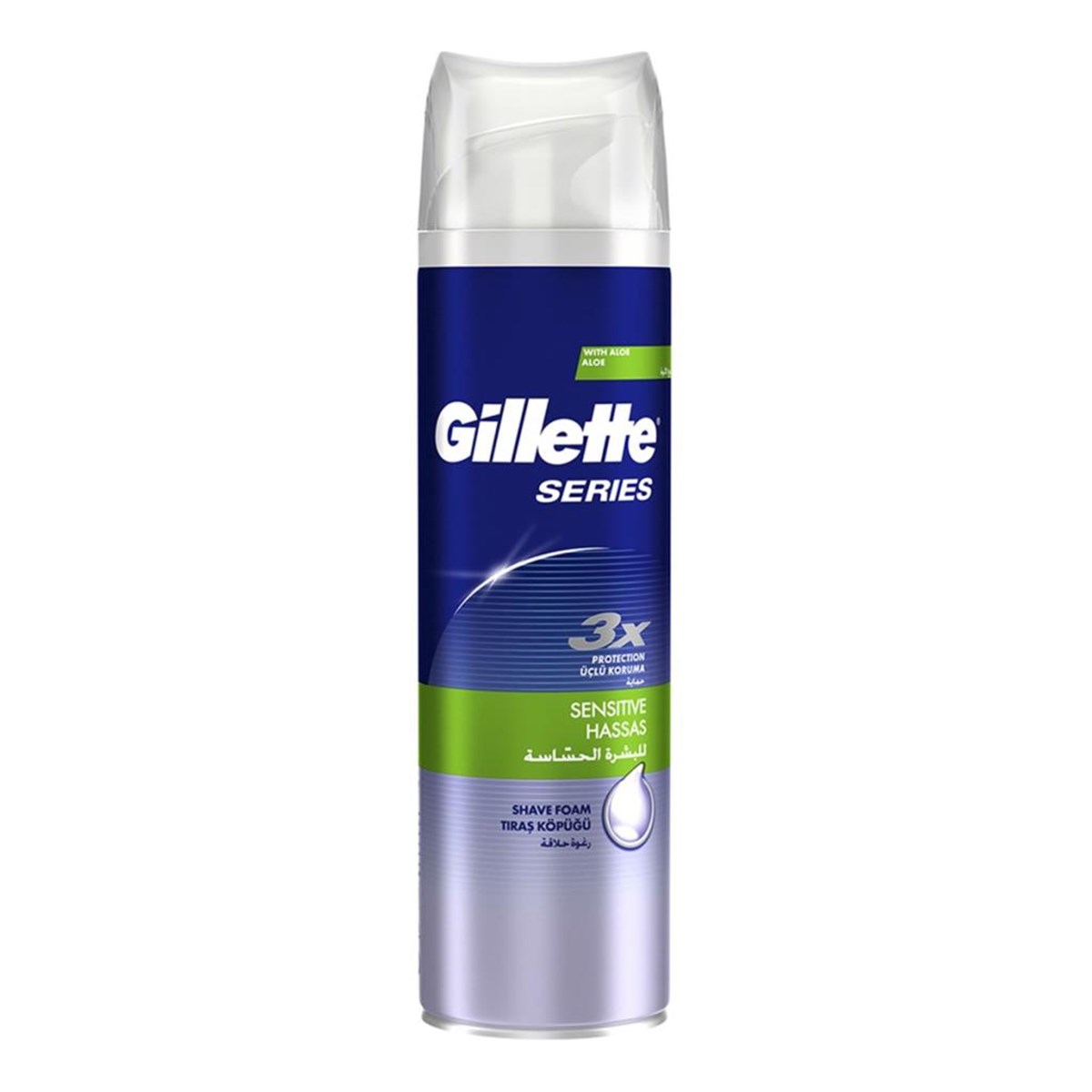 Gillette Series Tıraş Köpüğü Hassas 250 ml