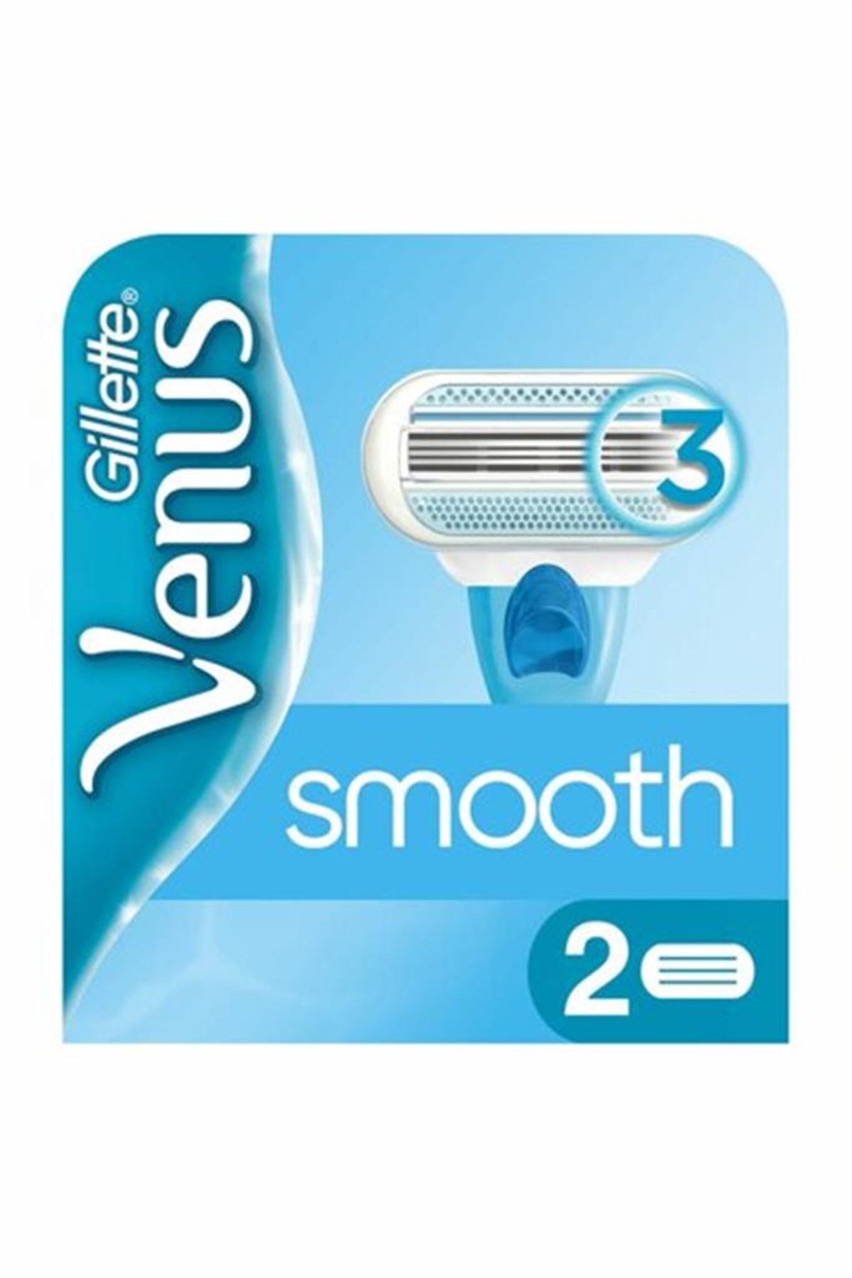 Gillette Venus Yedek Kadın Tıraş Bıçağı 2'lü