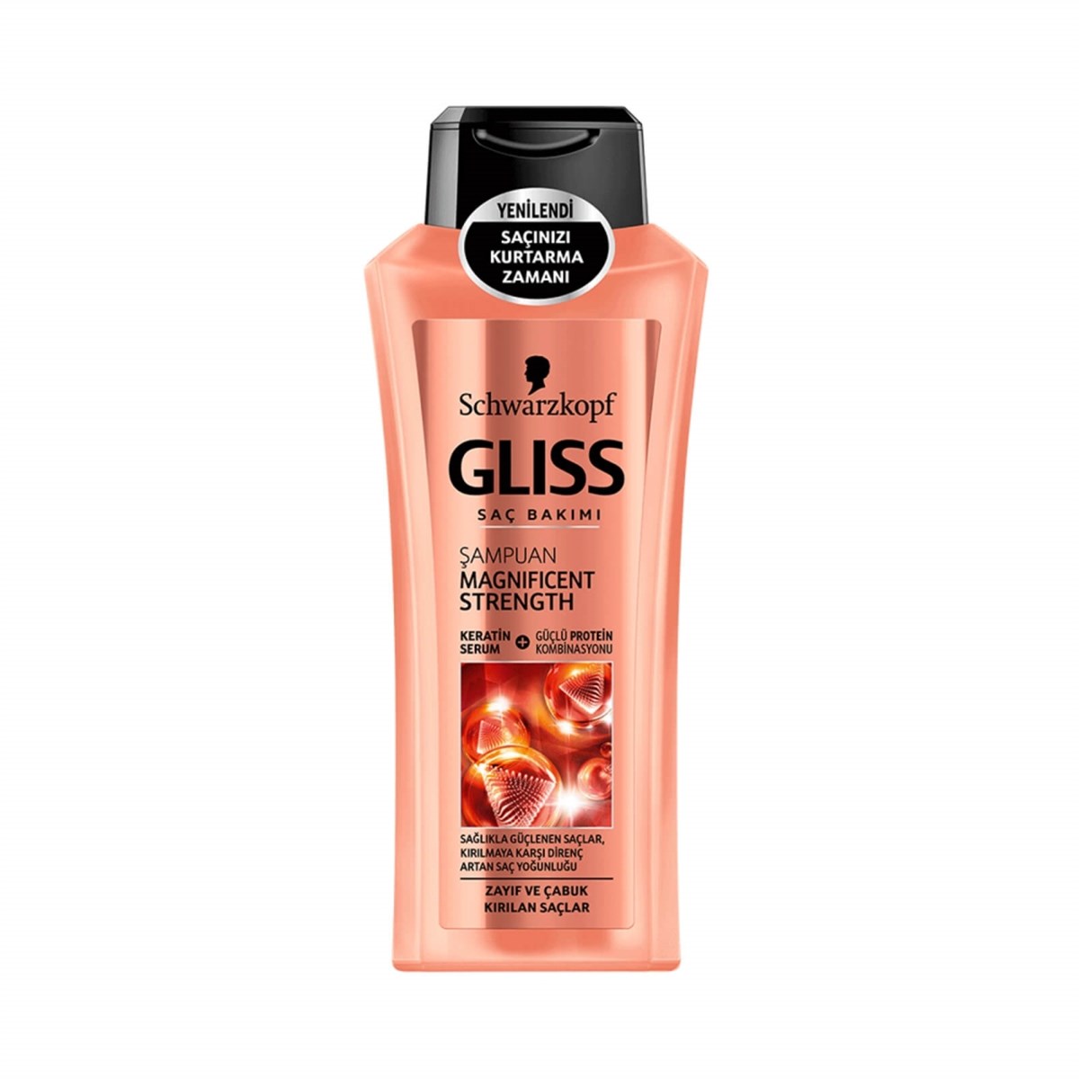 Gliss Şampuan Magnificent Strength 525 Ml