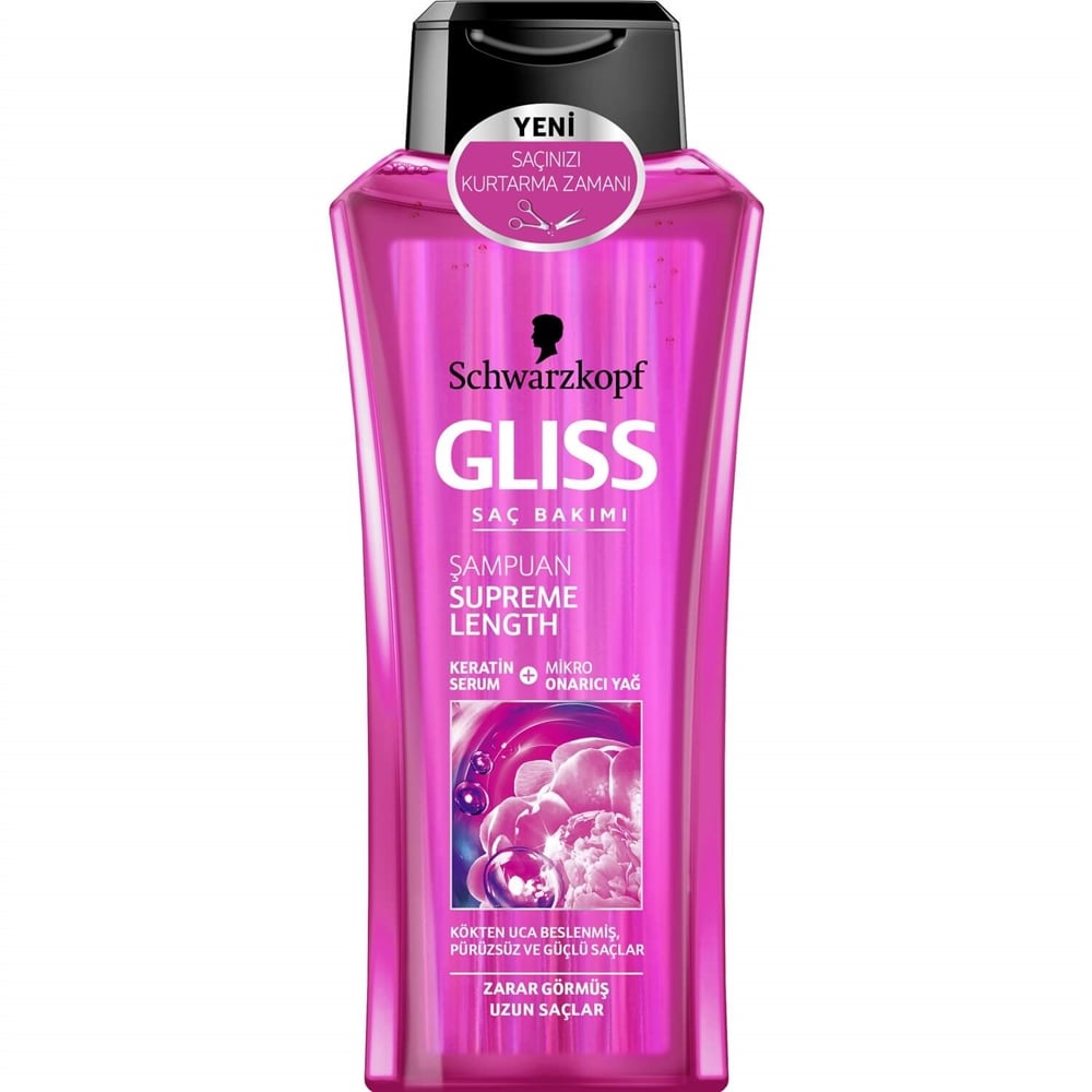 Gliss Şampuan Supreme Length 525 Ml