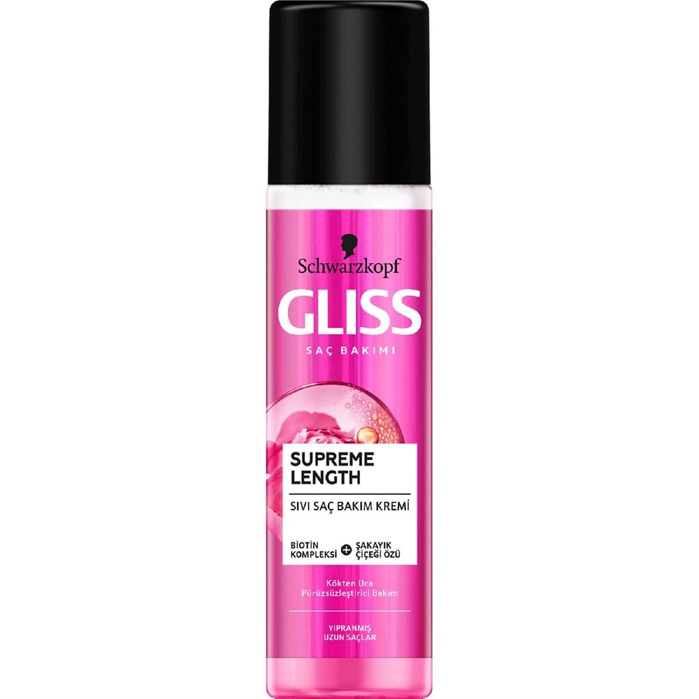 Gliss Sıvı Saç Kremi 200 Ml Supreme Length 