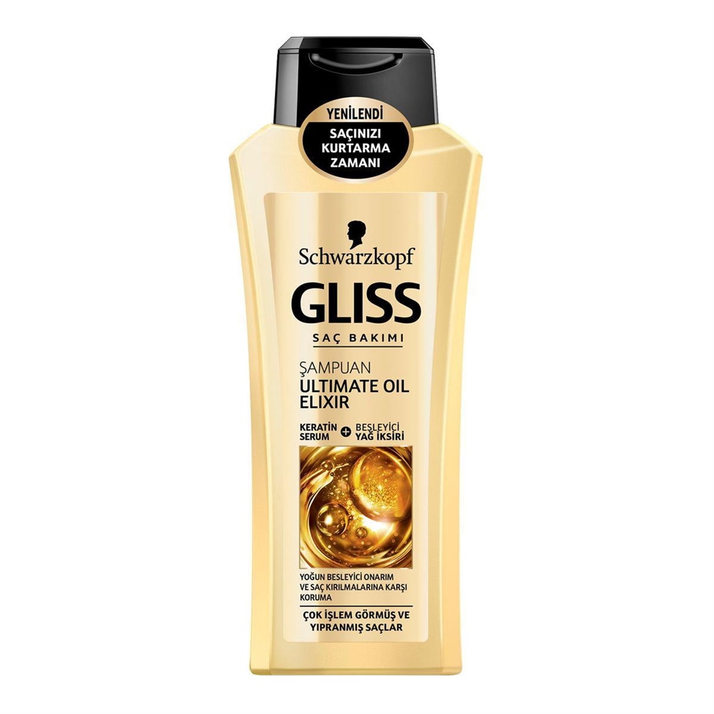 Gliss Ultimate Oil Elixir Şampuan 360 Ml