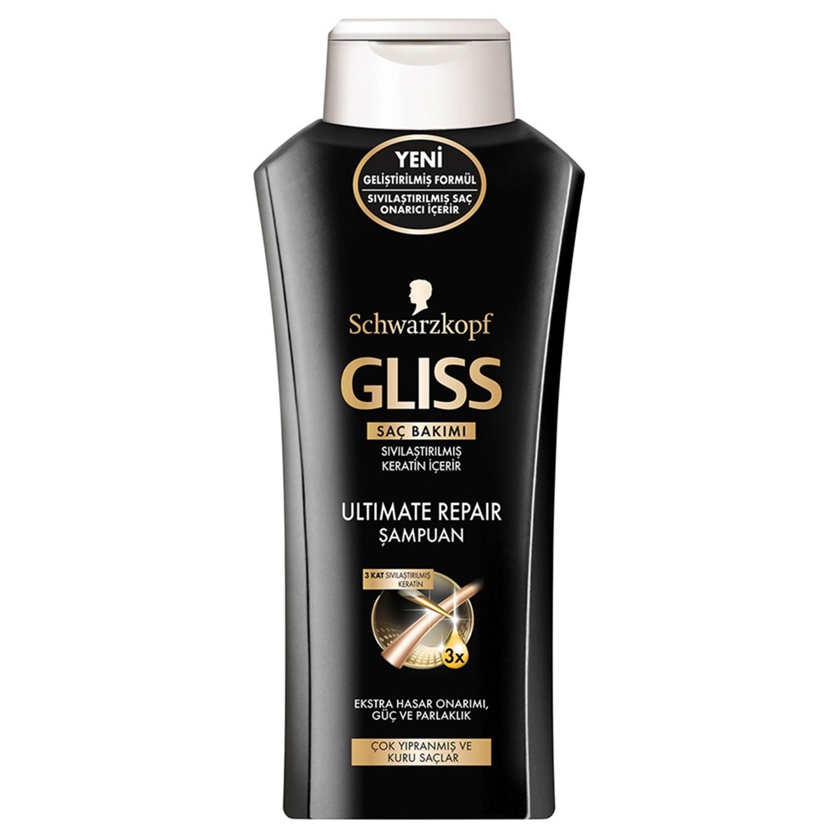 Gliss Ultimate Repair Çok Yıpranmış Ve Kuru Saçlar İçin Şampuan 650 Ml