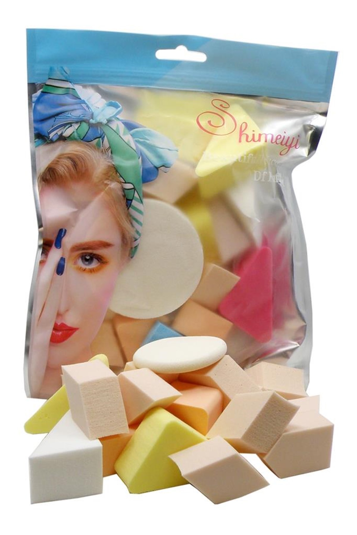 Gold Beauty 24Lü Makyaj Süngeri Fondeten Süngeri