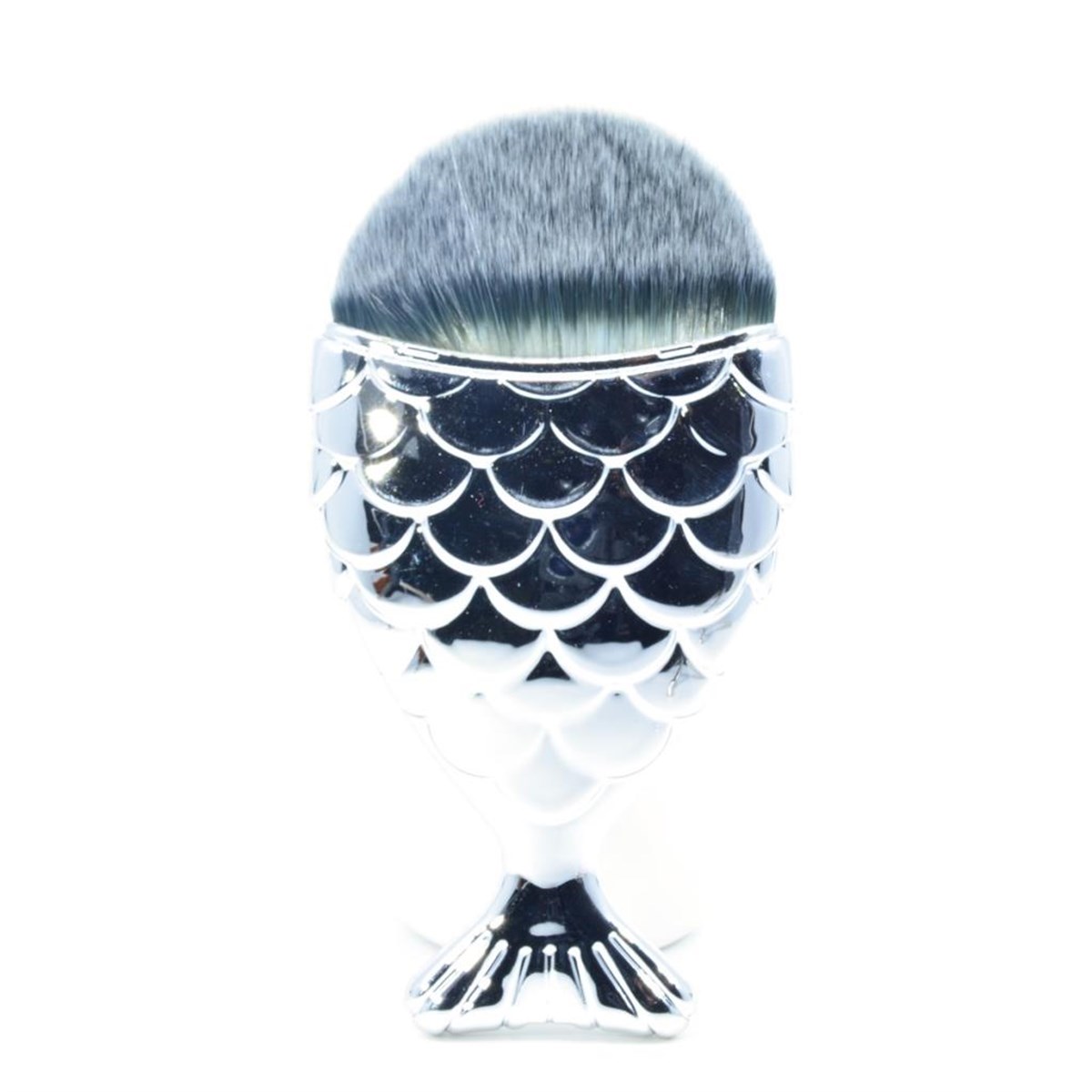 Gold Beauty Makyaj Fırca Balık Ep 10 Gri