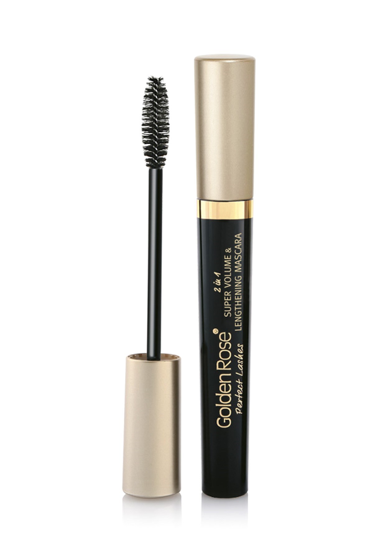 Golden Rose Hacim ve Dolgunluk Veren Siyah Maskara Perfect Lashes Super Volume Lenghtening