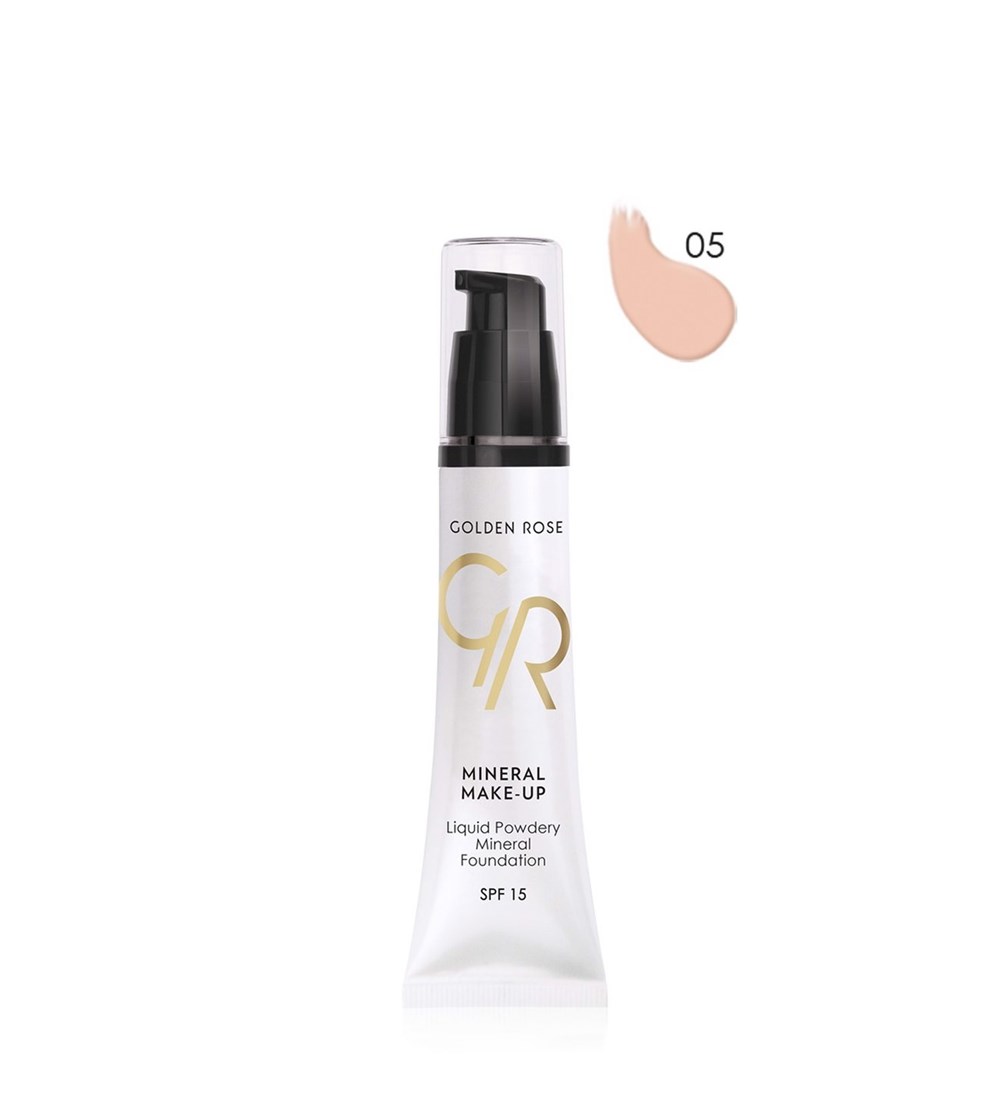 Golden Rose Liquid Powder Mineral Foundation 05