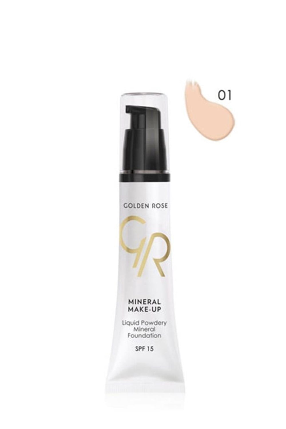 Golden Rose Mineral Fondöten Liquid Powder Mineral Foundation Spf 15 No 1
