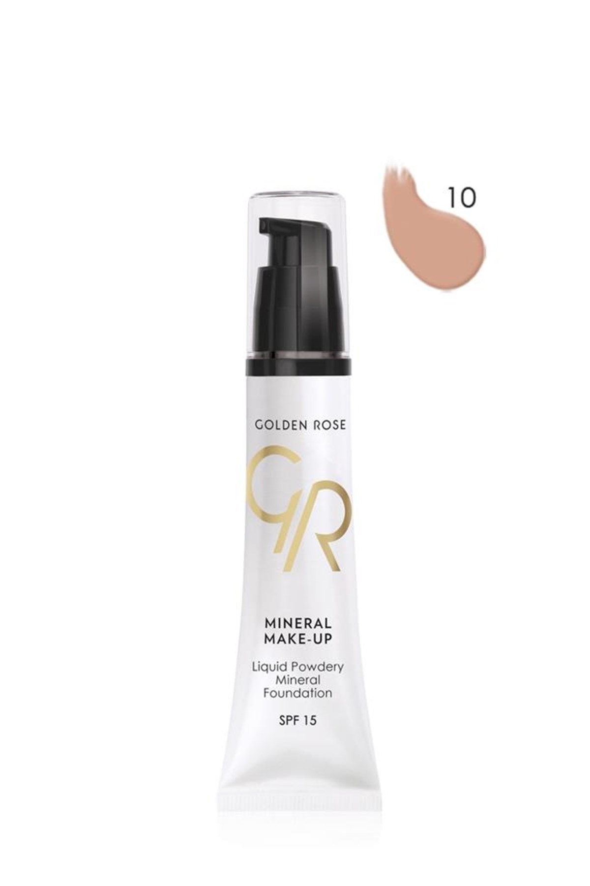 Golden Rose Mineral Fondöten Liquid Powder Mineral Foundation Spf 15 No 10